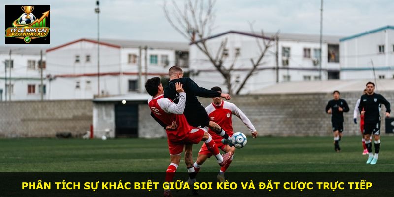 Phân tích sự khác biệt giữa soi kèo và đặt cược trực tiếp